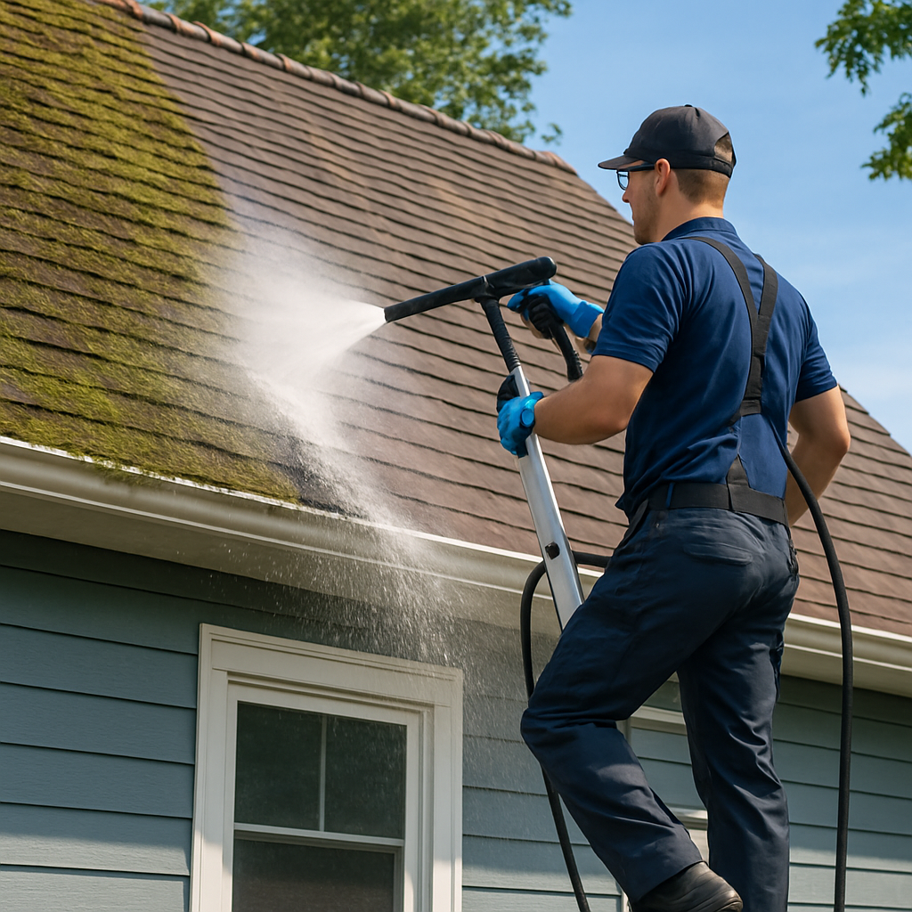 roof washing near me 2